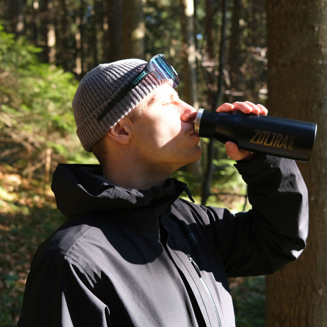 Recycelte Edelstahl-Trinkflasche 500ml