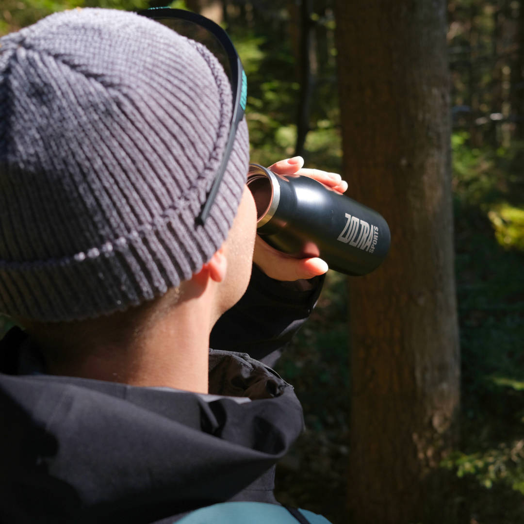 Recycelte Edelstahl-Trinkflasche 500ml